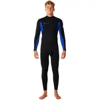 Rip Curl Trad 3/2 Mm Langarmet Neopren-drakt Med Glidelås På Ryggen