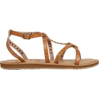 Pepe Jeans for woman. PLS700017 Brown Rio Studs Sandals (41), Flat, Buckle, Casual