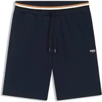 BOSS for man. 50561493 Iconic navy shorts (XL), Homewear, Cotton