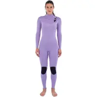 Hurley Air 3/2 Mm Dame Våtdrakt I Neopren Med Glidelås I Brystet Og Lange Ermer