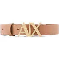 Armani Exchange for woman. 941125CC719U6299 Brown Logo Belt (75cm), Casual, Leather