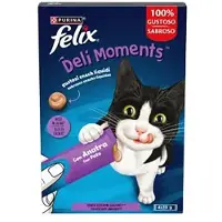 Purina Felix Deli Moments Våtfôr Til Katt Med And 11x4x10g