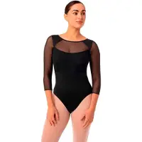 Intermezzo Fiona Leotard Med 3/4-ermer