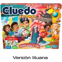 Hasbro Cluedo Junior I Litauisk Brettspill