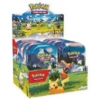 Pokemon Trading Card Game Opphøyde Helter Mini Blikkboks Latin Spansk 10 Enheter