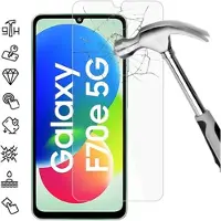 Mtp Products Samsung Galaxy F70e Beskyttelsesglass - 9H - Case Friendly - Gjennomsiktig