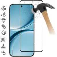 Mtp Products Xiaomi Redmi Turbo 5/Poco X8 Pro Full Cover Beskyttelsesglass - 9H - svart kant