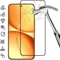Mtp Products Xiaomi Redmi Turbo 5 Max/Poco X8 Pro Max Full Cover Beskyttelsesglass - 9H - svart kant