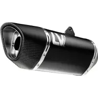 Leo Vince Lv-14 R Black Edition Kawasaki Ninja 400 Abs 24-25/ninja 500 Abs 24-26/ninja 500 Se Abs 24-26 Homologert Lyddemper