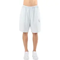 Armani Exchange for man. XM002810AF22638FB380 White distressed effect Bermuda shorts (31), Casual, Cotton