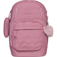 Beckmann Skolesekk - Sport Air - 30 l - Polstret Heart - Rose - - OneSize - Skolesekk