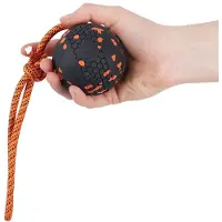Non-Stop Dogwear Dog ball on rope 70x70