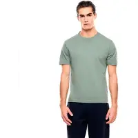 EA7 for man. 7M001487_AF17789 T-shirt LOGO SERIES green (M), Casual, Cotton, Short sleeve