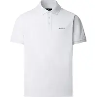 Hackett for man. HM5600146 Polo shirt with beach trim, classic fit (M), White, Casual, Cotton, Short sleeve