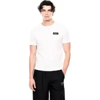 Emporio Armani for man. 7M001331_AF13739 White crew neck t-shirt (XL), Casual, Cotton, Short sleeve