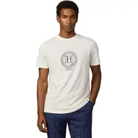 Hackett for man. HM5000087 Heritage H Exp T-shirt white (XL), Casual, Cotton, Short sleeve