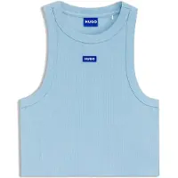 HUGO Baby 10257055 Blue Ermeløs Topp