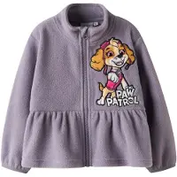 Name it Fleecejakke - NmfJadda - Lavender Grå/Paw Patrol - - 5 år (110) - Fleecejakke