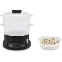 Tefal | Matdampbåt | VC139810 | Svart | 800 W | Kapasitet 6 L | Antall kurver 2