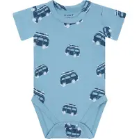 Hust and Claire Body k/e - Billy - Glacier m. Biler - - 68 - Kortermet body