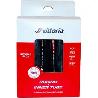 Vittoria Rubino V G2 2 X Tubes 700c X 30 Racerdekk