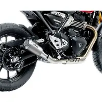 Leovince Lv-10 Triumph Scrambler 400 X Abs 24-26/speed 400 Abs 24-26 Ikke-godkjent Lyddemper