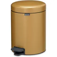 Brabantia NewIcon, 5 l, Rund, Stål, Gull, Belgia, 20,5 cm