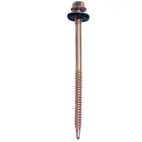 Cofan Din-7504k 5.5/6.3x115 Mm Selvborende Takskrue Med Epdm-skive 50 Enheter