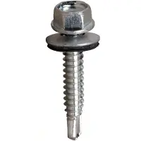 Cofan Din-7504k C-8 M-6.3 X 90 Mm Selvborende Takskrue Med Epdm-skive 100 Enheter