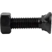Cofan C-8.8/934 C-8 M10x45 Mm Vognbolt Med Mutter 50 Enheter
