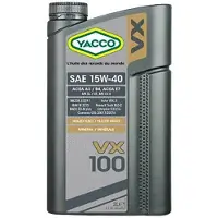 Yacco Vx100 15w40 Olje 2l