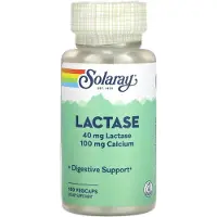 Solaray Laktase 40 Mg 4000 Fcc 100 Enheter
