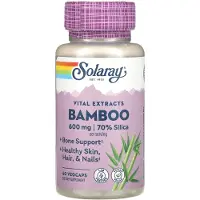 Solaray Bambus 300 Mg 60 Enheter