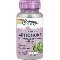 Solaray Artisjokk 300 Mg 60 Enheter