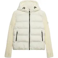 Superdry Cable Knit Sleeve Hybrid Vest