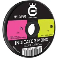 Cortland Indicator Tricolor 15 M Fiskesene Monofilament