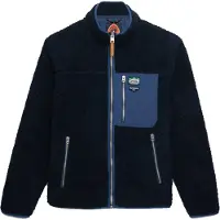 Superdry Vintage Retro Fleece Genser Med Hel Glidelås