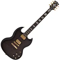 Gibson SG Supreme Translucent Ebony Burst #221140497