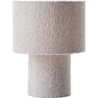 Brilliant Teddy bordlampe, blå, høyde 30 cm, stoff/metall