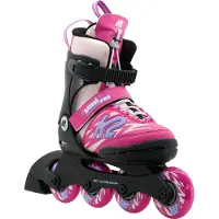 K2 Lumi Pro, Rulleskøyter, Junior, Pink/Blue