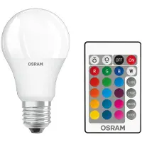 Osram LED-pære E27 9,4W Star+ RemoteControl 2er