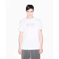 Armani Exchange for man. XM002519AF10334U0009 Slim Fit T-shirt (XL), White, Casual, Cotton, Short sleeve