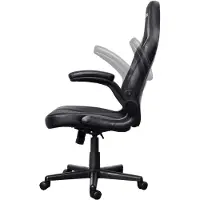 Trust GXT 703 RIYE gamingstol 140 kg maksbelastning, oppfellbare armlener, svart