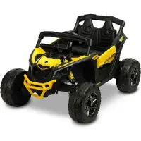 Toyz Maverick - quad 4x4 batteri | Gul