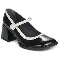 Art for woman. 1170911TG003_001 Leather Shoes 1709 Verona black (37), 5 to 8 cm, Buckle, Casual, Classic