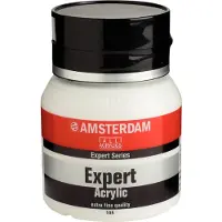 Amsterdam Expert Series Akrylkrukke 400 ml Titanium White 105
