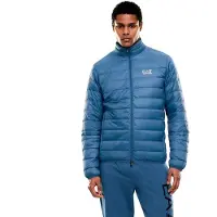 EA7 for man. 8NPB23_PNGPZ Core Identity Jacket Blue (XL), Casual, Sport, Recycled nylon