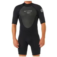 Rip Curl Omega Spring 2/2 Mm Fl Kortermet Shorty Med Glidelås Bak