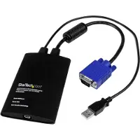 StarTech.com KVM Console to Laptop USB 2.0 Portable Crash Cart Adapter with File Transfer