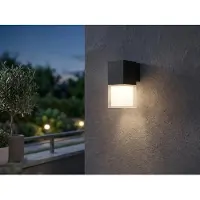 Smartwares LED utendørs vegglampe OOL-50016, nedadrettet belysning